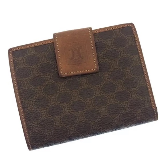 Celine wallet and coin purse macadam brown - Picture 2 of 8